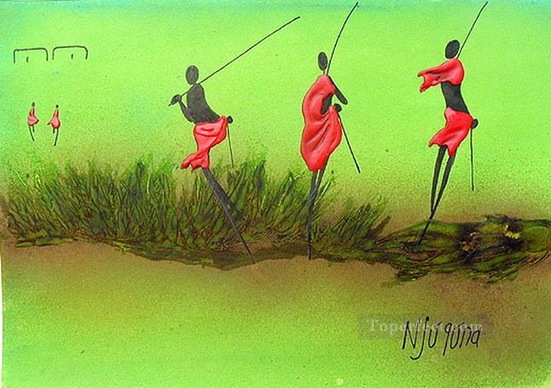 In the Green African Oil Paintings